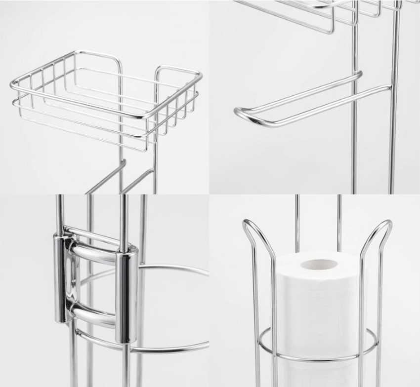 Free Standing Toilet Paper Roll Holder
