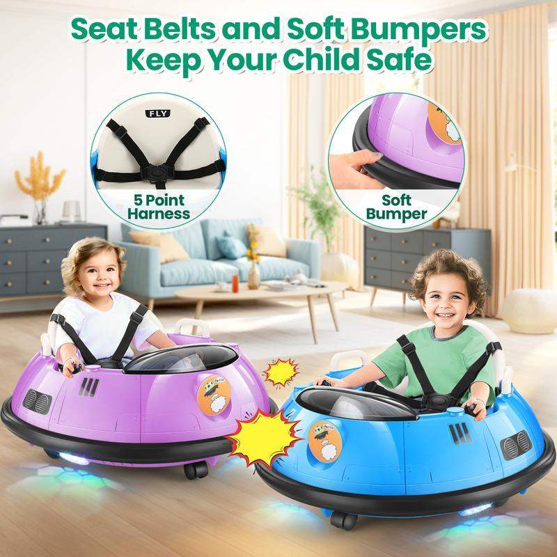 Twirl & Spin Toddler Bumper Electric Car