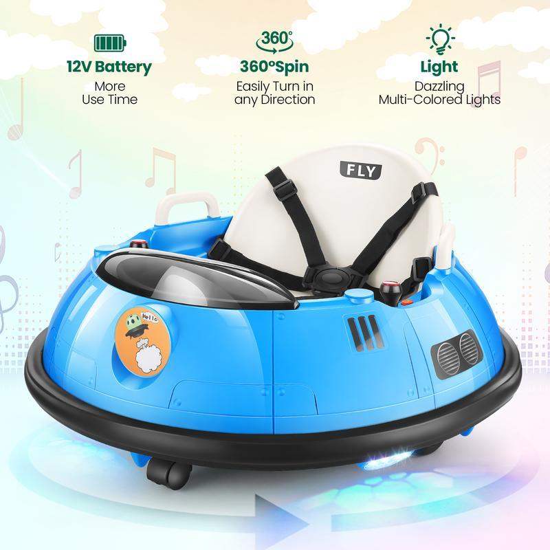 Twirl & Spin Toddler Bumper Electric Car