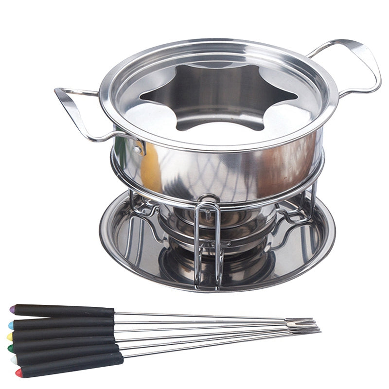 Fondue Maker Pot Set - 10 PCs