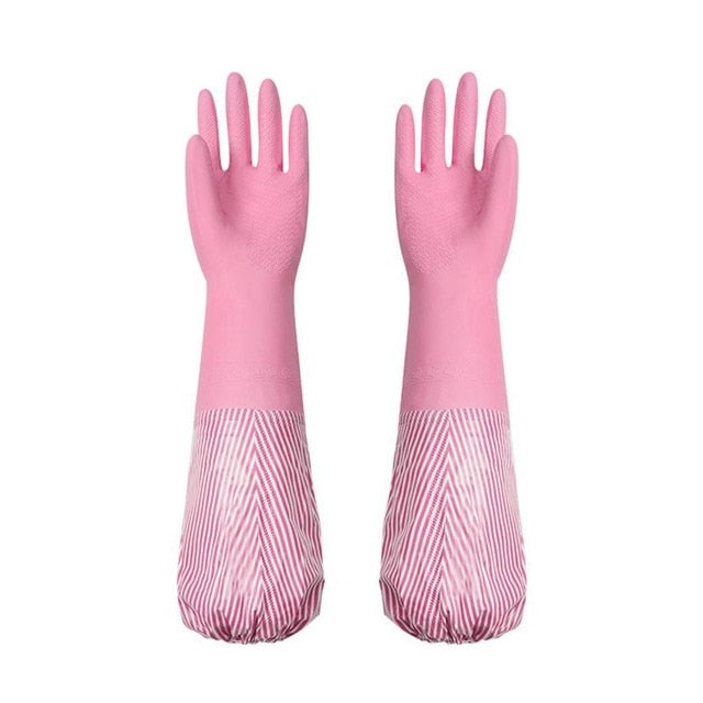 Premium Dishwashing Cleaning Gloves Magic Scrubber | Zincera