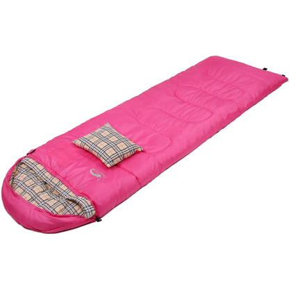 Large Comfortable Kids Sleeping Bag With Pillow