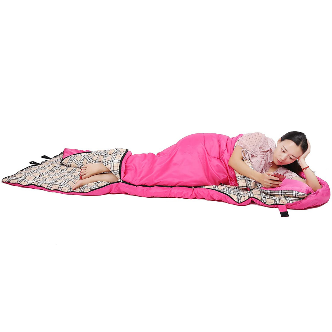 Large Comfortable Kids Sleeping Bag With Pillow