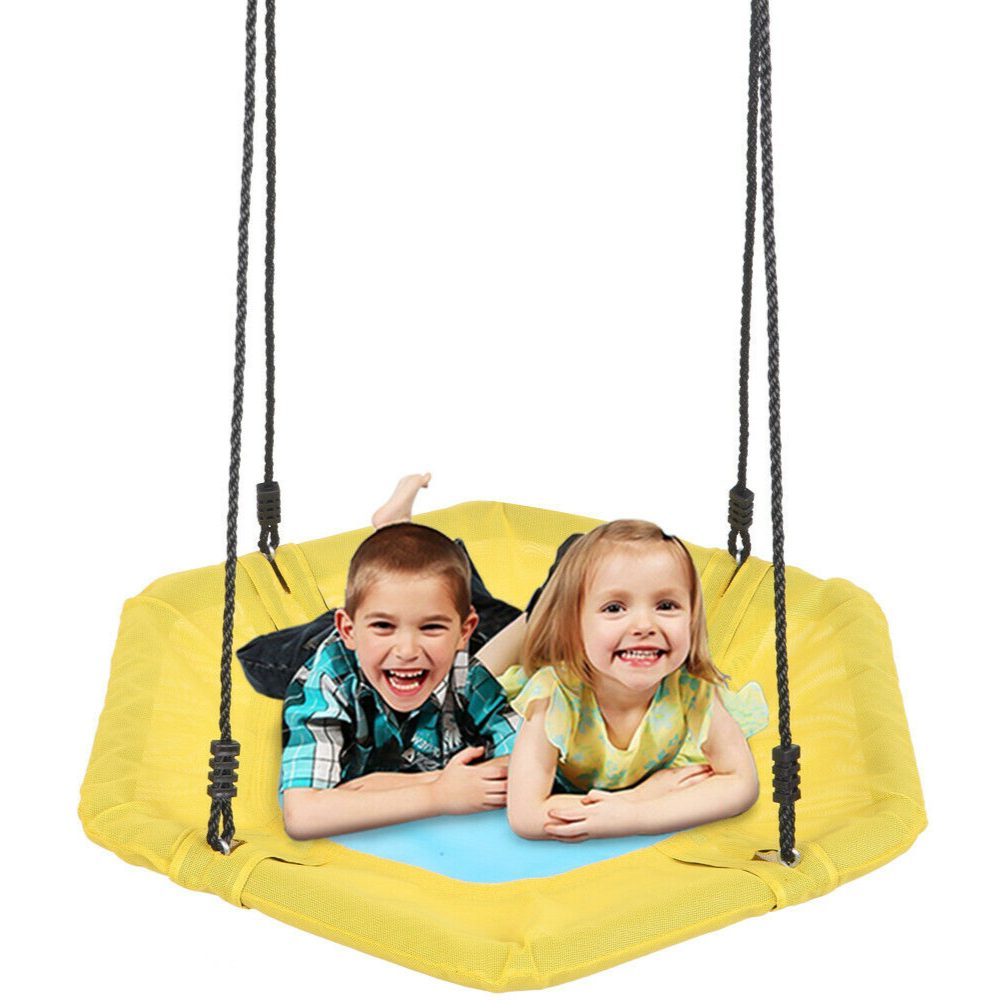 Large Spacious Flying Round Saucer Tree Swing 40"