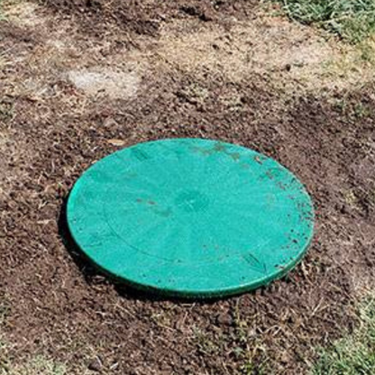 Large Flat Septic Tank Riser Replacement Lid Cover 24"