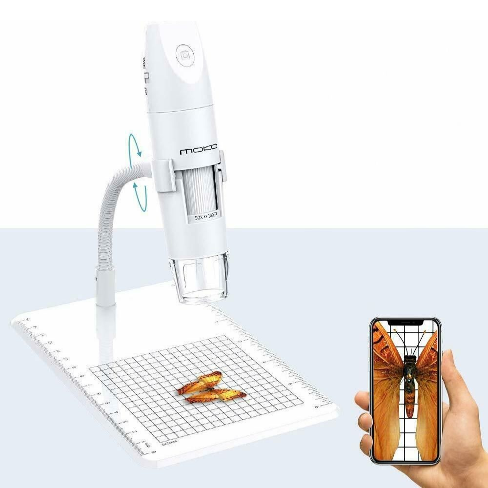 Compact LED Wifi USB Digital Student Microscope