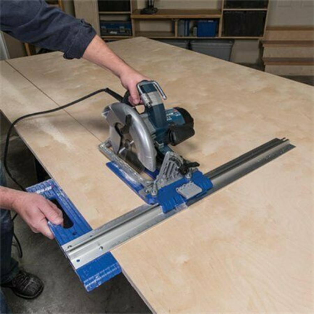 Heavy Duty Circular Table Saw Guide Rail Track