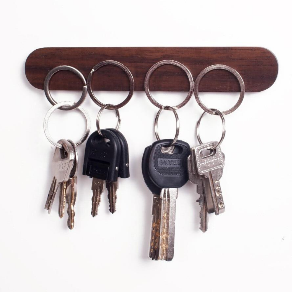 Wall Mounted Wooden Key Holder | Zincera