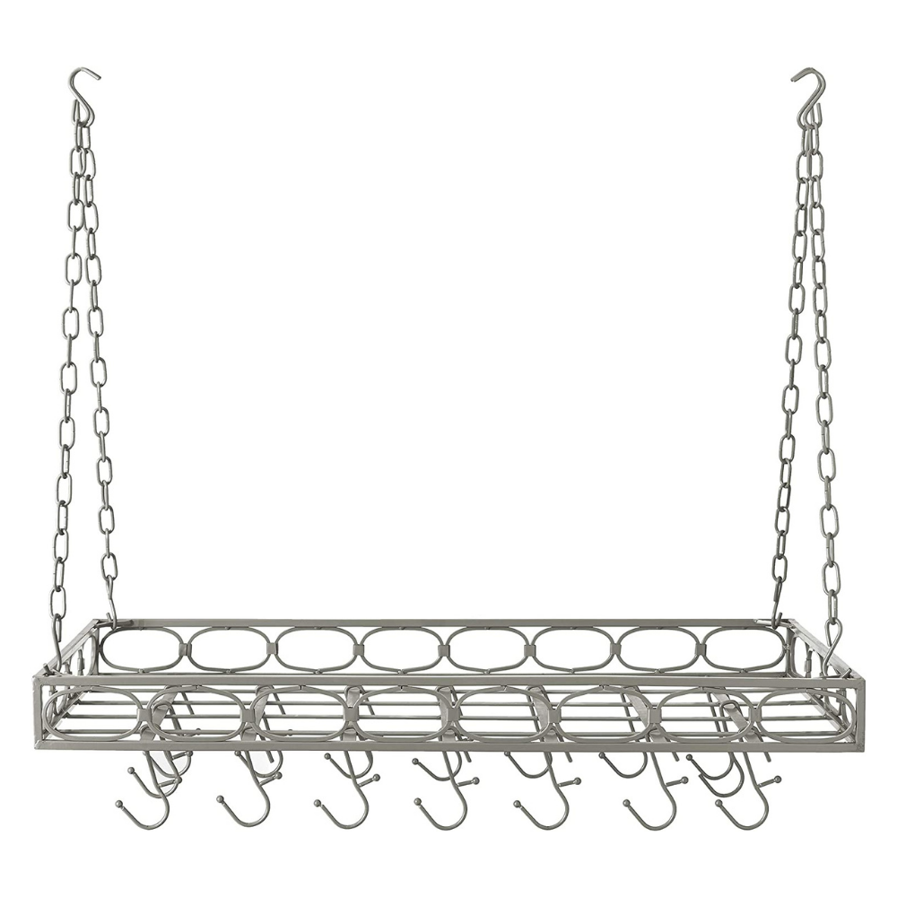 Heavy Duty Hanging Pot And Pan Holder Kitchen Organizer Rack