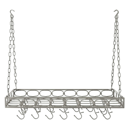 Heavy Duty Hanging Pot And Pan Holder Kitchen Organizer Rack