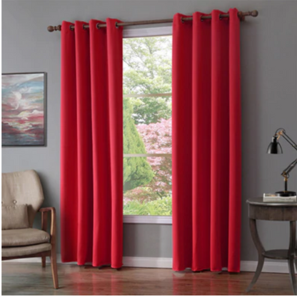 Room Darkening Sun Light Blocking Blackout Curtain | Zincera