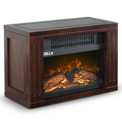 Portable Indoor Outdoor Wood Burning Fireplace Heater