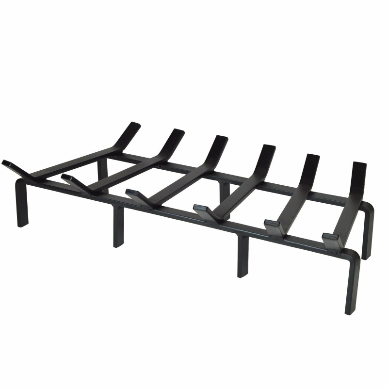 Heavy Duty Steel Fireplace Log Grate