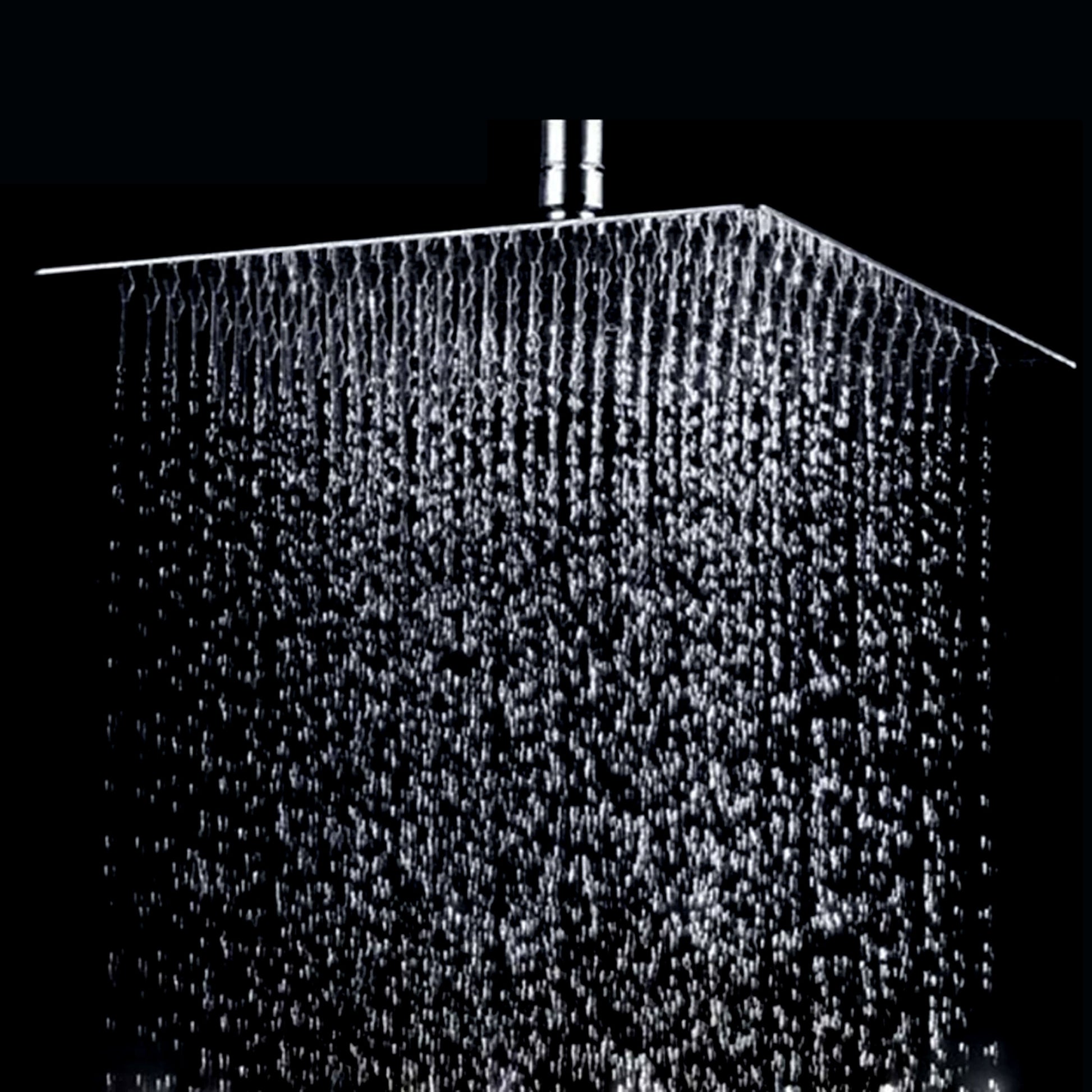 Rainfall Ceiling Shower Head | Zincera