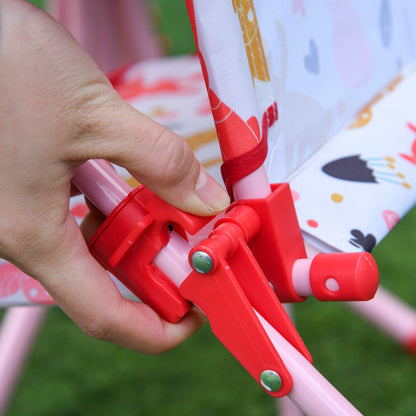 Kids Outdoor Picnic Bench Table Set With Umbrella