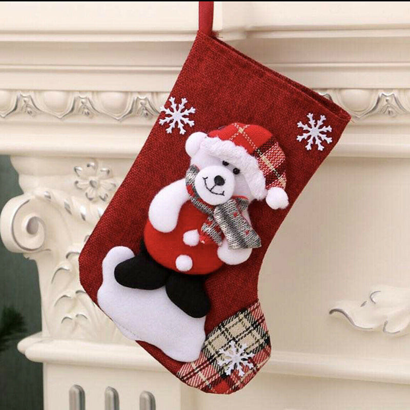 Large Family Christmas Sock Stockings