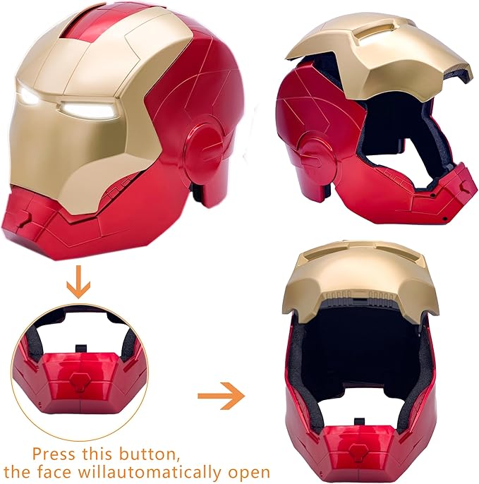 Iron Hero Voice Control Electric Helmet