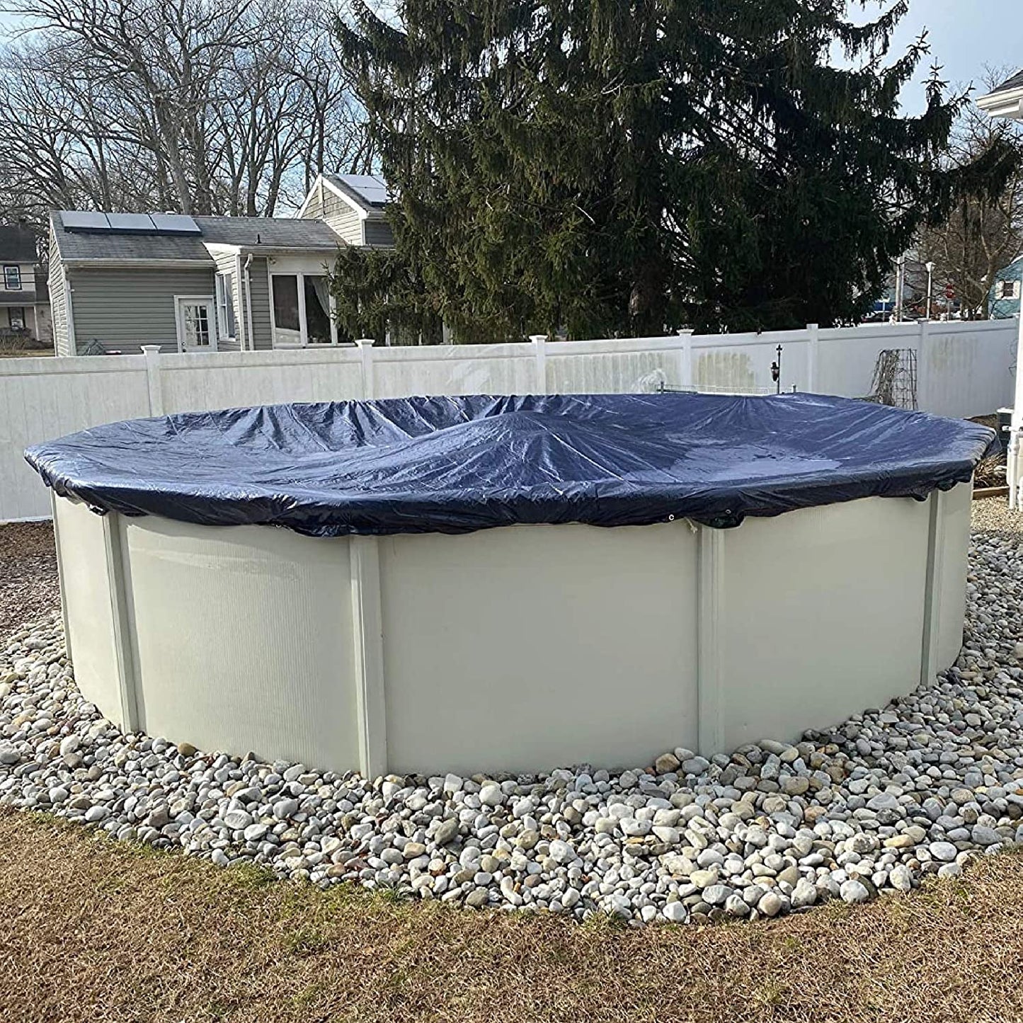 Heavy Duty Above Ground Winter Mesh Pool Cover