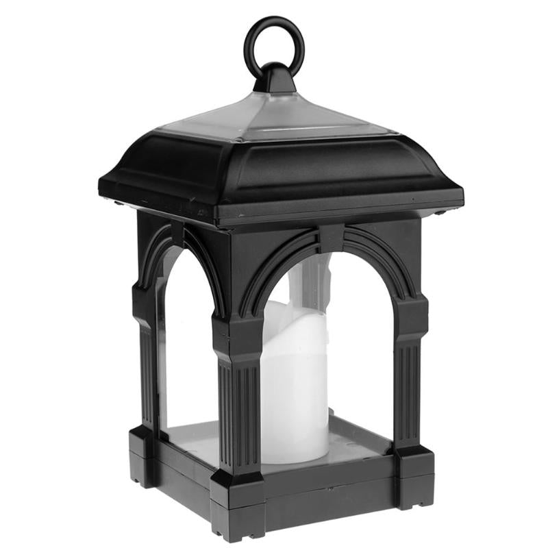 Deluxe Outdoor Solar Powered Hanging Lantern Light