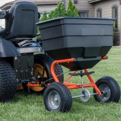 Heavy Duty Pull Behind Compost Manure Fertilizer Spreader