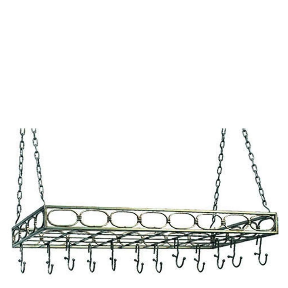 Heavy Duty Hanging Pot And Pan Holder Kitchen Organizer Rack