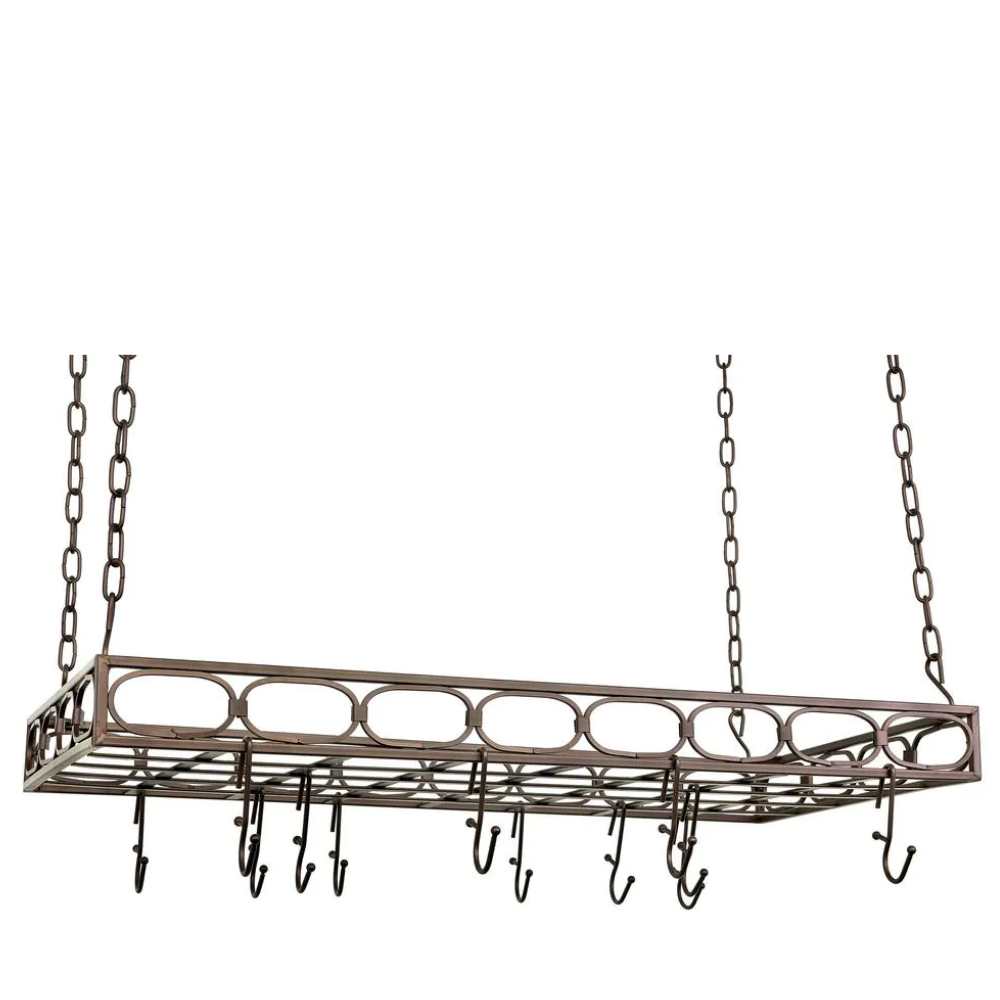 Heavy Duty Hanging Pot And Pan Holder Kitchen Organizer Rack