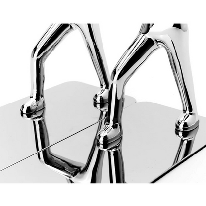 Premium Stainless Steel Modern Bookend