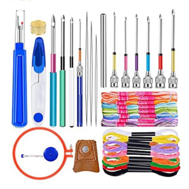 Ultimate Beginners' Hand Embroidery Needle Starter Kit | Zincera