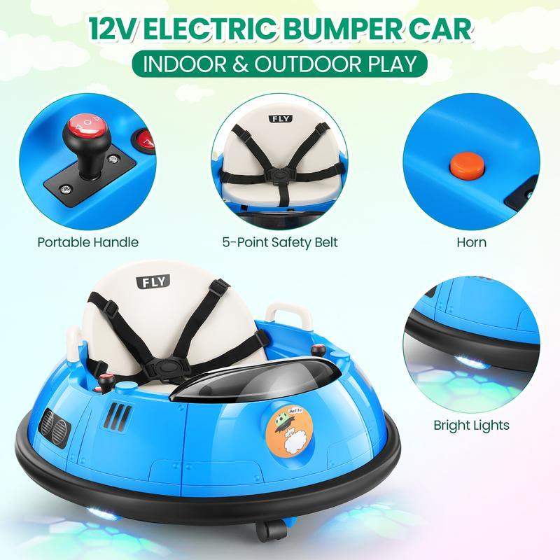 Twirl & Spin Toddler Bumper Electric Car