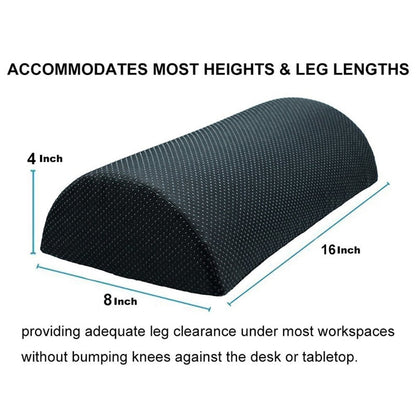 Ergonomic Under Desk Foot Rest Pillow