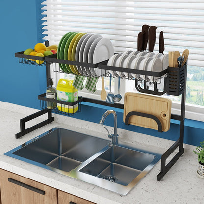 Over Kitchen Sink Dish Drying Rack