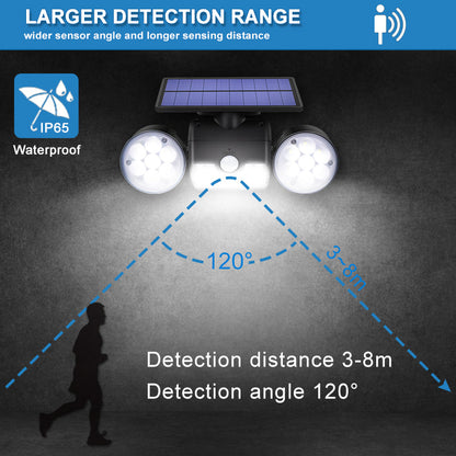 Solar Motion Security Sensor Light