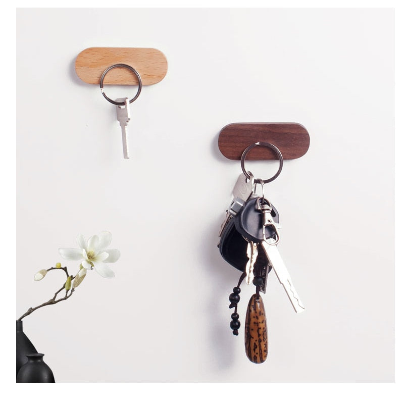 Wall Mounted Wooden Key Holder | Zincera