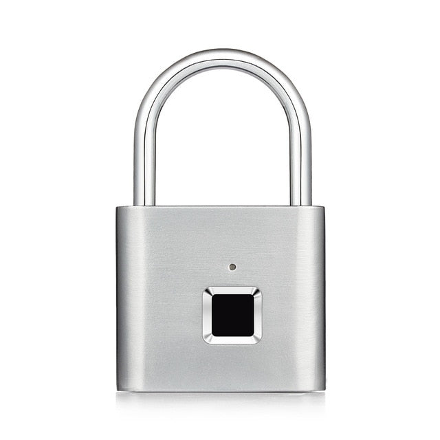 Smart Fingerprint Biometric Padlock | Zincera