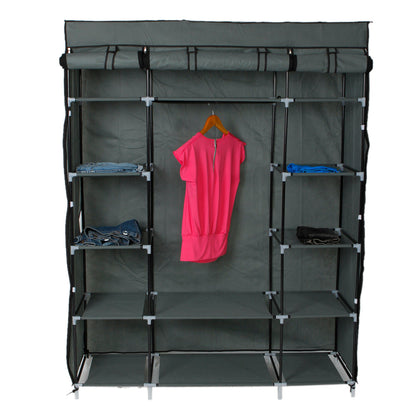 Portable Wardrobe Clothes Closet Heavy Duty Storage Organizer