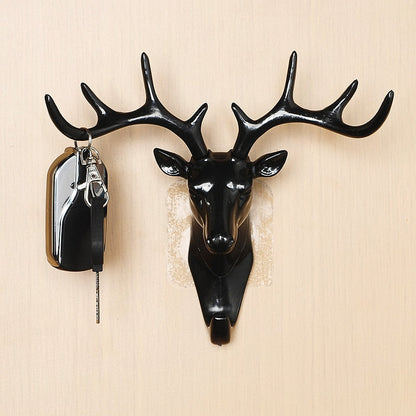 Deer Head Key Holder Hooks For Wall | Zincera