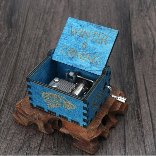 Hand Crank Wind Up Music Box | Zincera