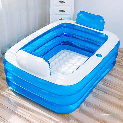 Portable Stand Alone Inflatable Bathtub For Adults | Zincera