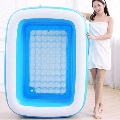 Portable Stand Alone Inflatable Bathtub For Adults