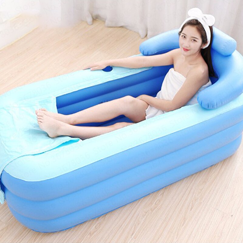 Portable Stand Alone Inflatable Bathtub For Adults | Zincera