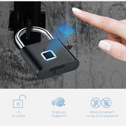 Smart Fingerprint Biometric Padlock