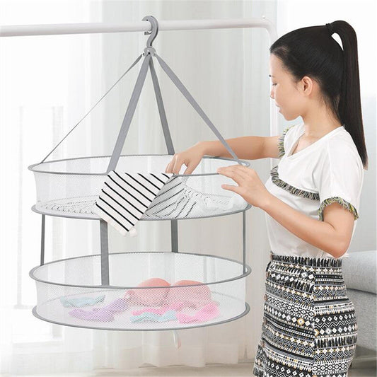 Hanging Clothes Laundry Drying Rack | Zincera