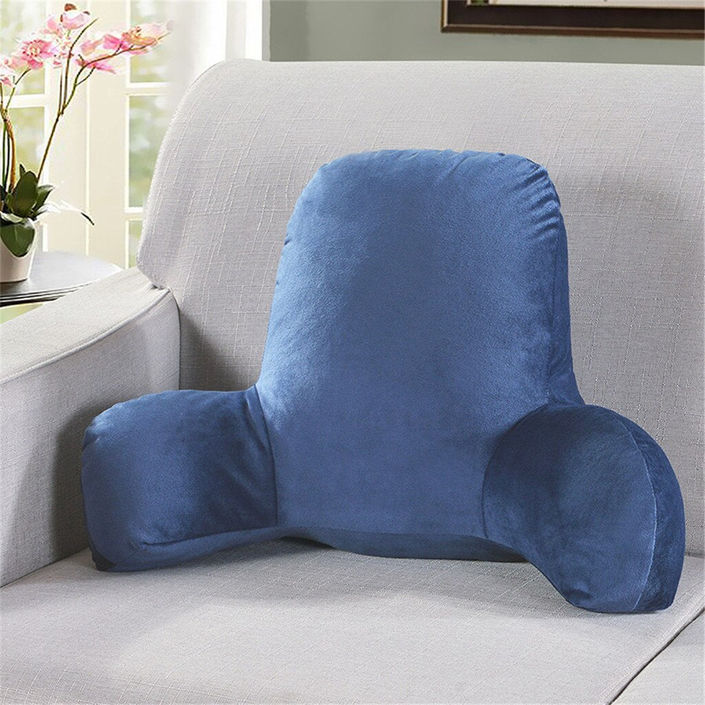 Premium Reading Bedrest Sit Up Pillow With Arms | Zincera