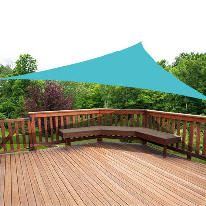 Waterproof Patio Triangle Sun Shade Sail Canopy | Zincera