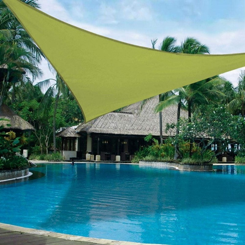 Waterproof Patio Triangle Sun Shade Sail Canopy | Zincera