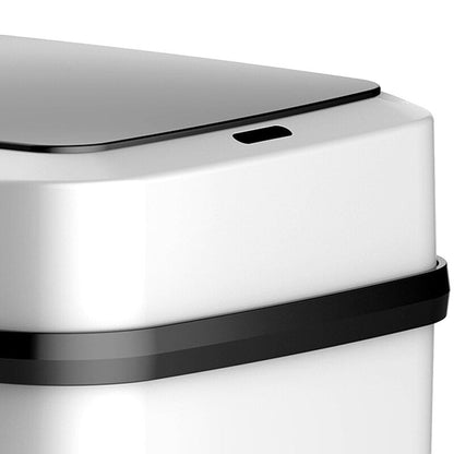 Automatic Motion Sensor Kitchen Trash Can With Lid Touchless