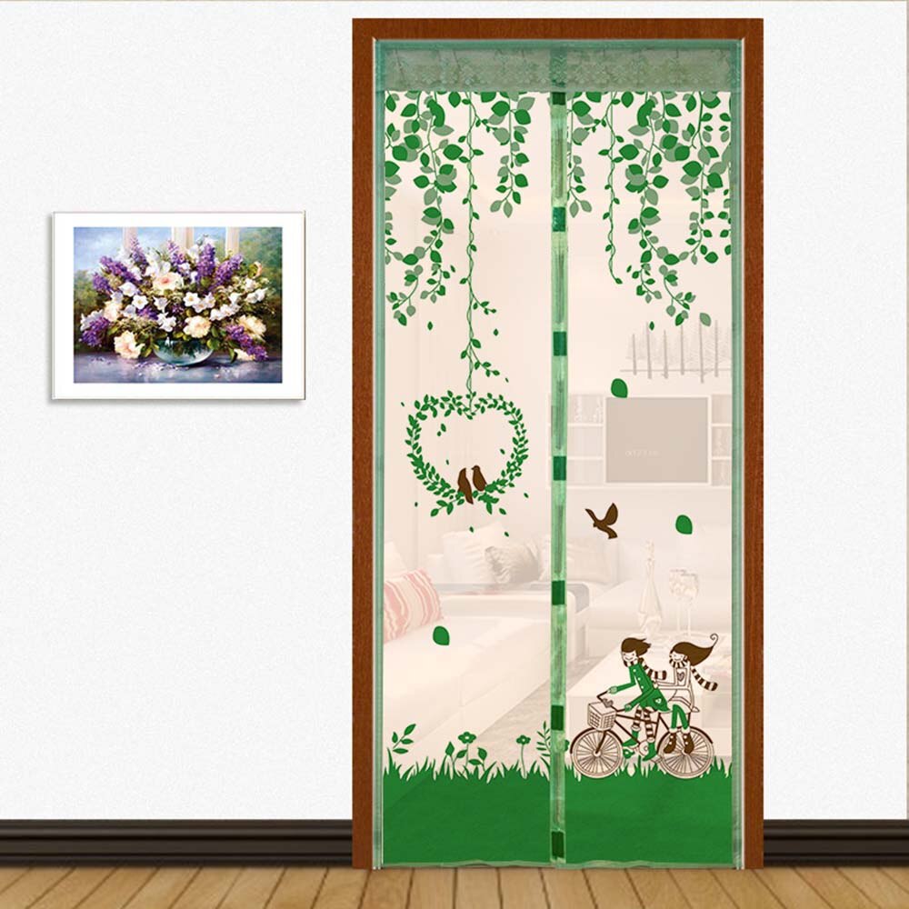 Colorful Magnetic Mesh Screen Doorway Mosquito Net | Zincera