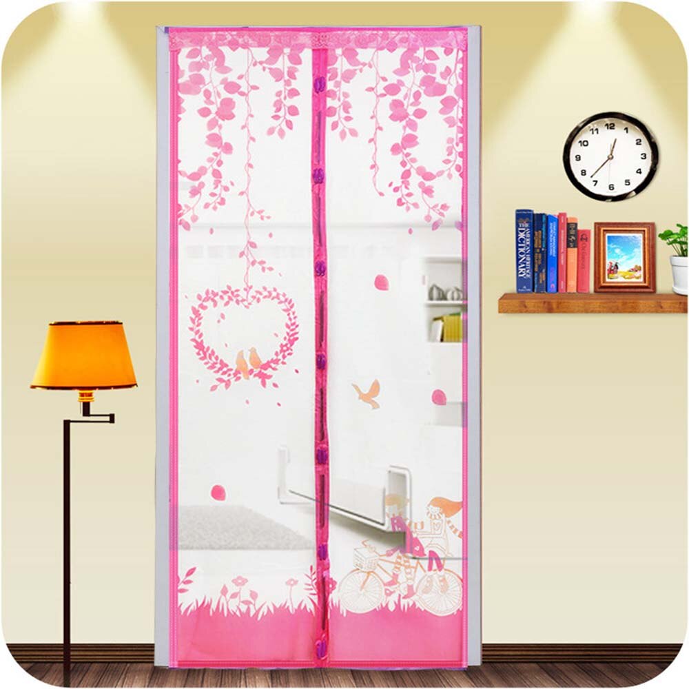 Colorful Magnetic Mesh Screen Doorway Mosquito Net | Zincera