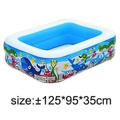 Inflatable Blow Up Above Ground Plastic Swimming Pool