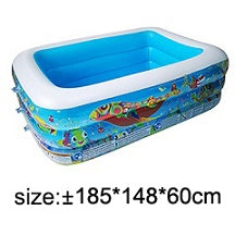 Inflatable Blow Up Above Ground Plastic Swimming Pool